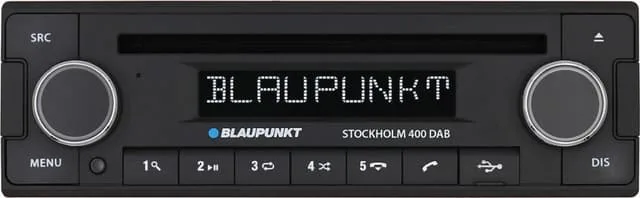 Blaupunkt Stockholm 400 Bilradio med DAB, FM och Bluetooth