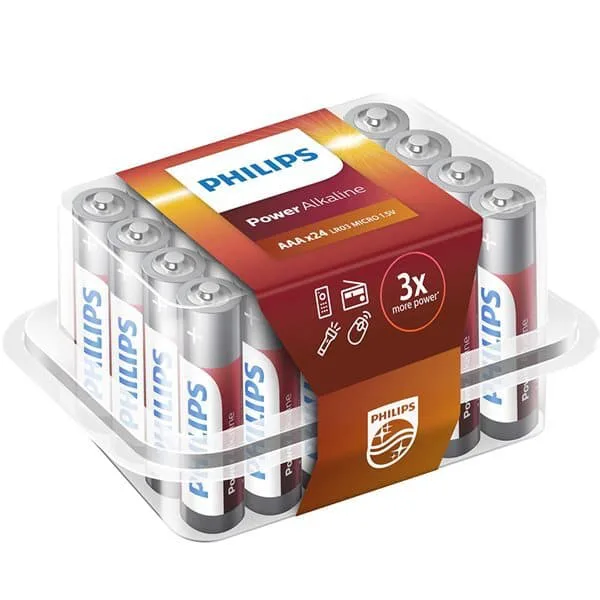 Philips Powerlife AAA-batterier