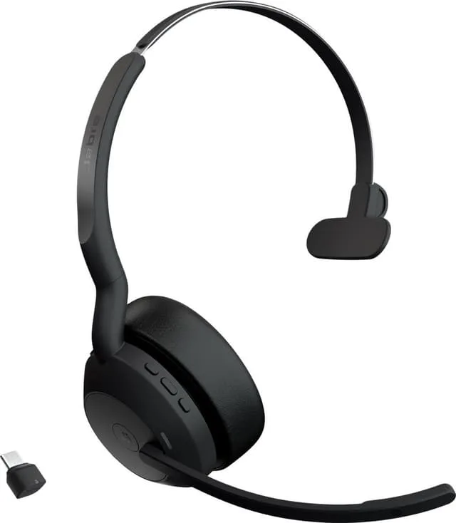 Jabra Evolve2 55 USB-C Trådlöst Monoheadset (MS Teams)