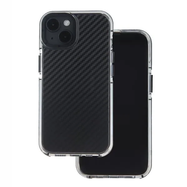 Svart Skal till iPhone 16 Plus