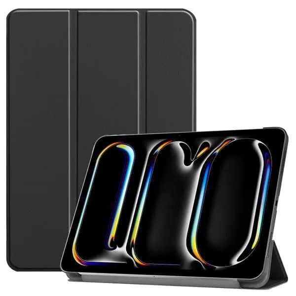 24 Konstläderfodral med ställ till iPad 13