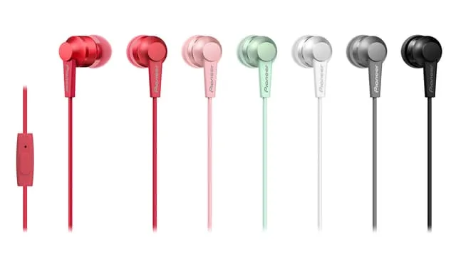 Pioneer SE-C3T in-ear Headphones Vit