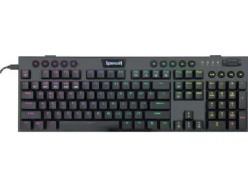 Tangentbord Redragon Redragon K618 Horus RGB BT 2.4G BLUE