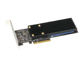 Fusion M.2 NVMe SSD 2x4 PCIe-kort