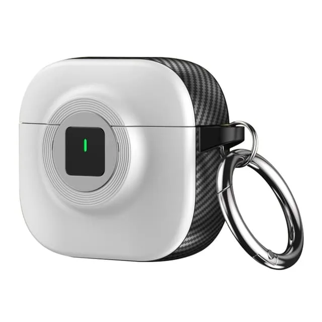 SKALO AirPods 4 Carbon Fiber Kameradesign Fodral