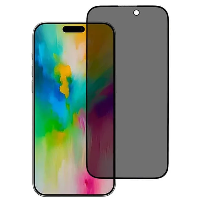SKALO iPhone 16 Pro Privacy Skärmskydd Härdat Glas
