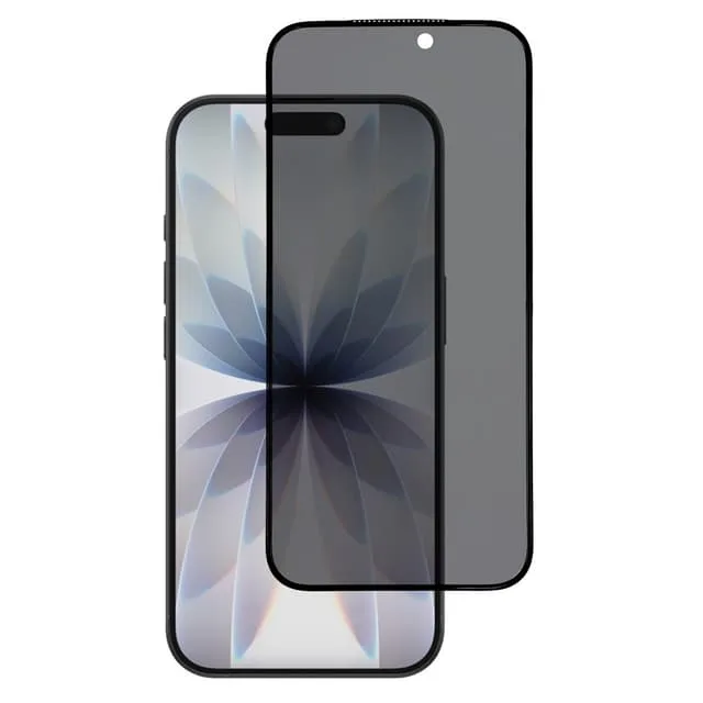 SKALO iPhone 16 Privacy Skärmskydd Härdat Glas