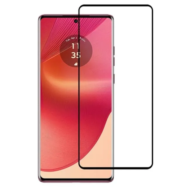 Skalo Motorola Edge 50 Fusion Heltäckande Skärmskydd Härdat Glas