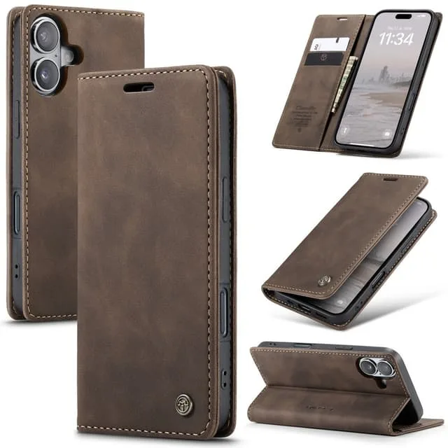 CASEME Plånboksfodral iPhone 16 Plus