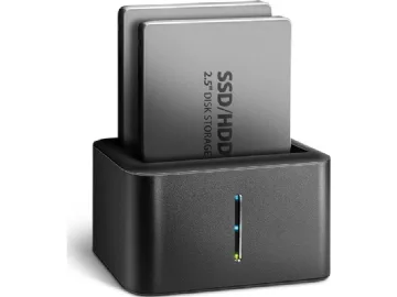 AXAGON ADSA-D25 Dockningsstation för lagringsenhet USB 3.2 Gen 1