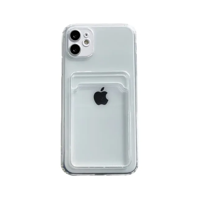 Skyddande magnetiskt skal för iPhone 16-serien med korthållare iPhone