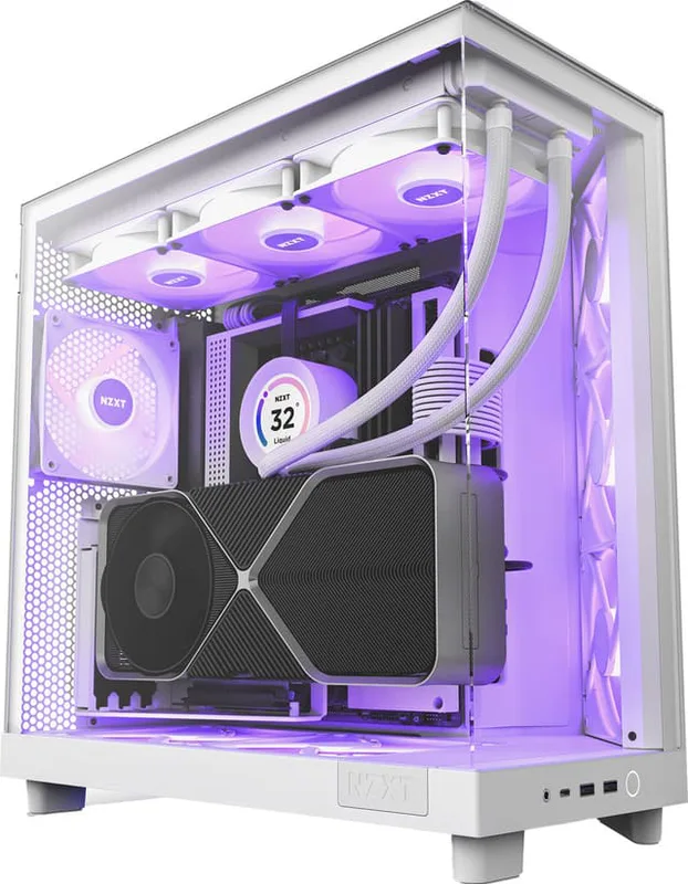 NZXT H6 Flow RGB - Vit