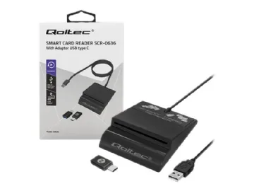 Qoltec Intelligent Smart ID SCR-0636