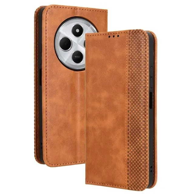 MTK Vintage Plånboksfodral Till Xiaomi Redmi 14C