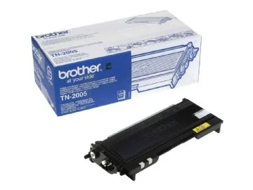 Brother TN-2005 Toner Cartridge Tonerkassett Original Svart
