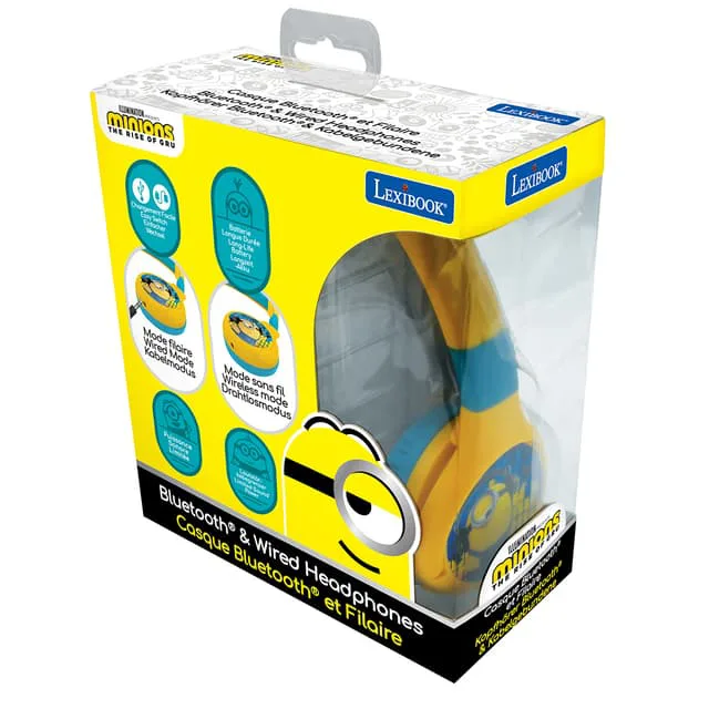 Lexibook Minions 2 i 1 Bluetooth® och