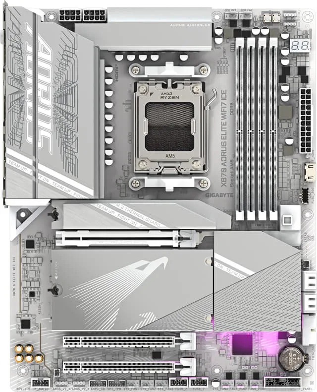 Gigabyte X870 AORUS ELITE ICE WIFI7