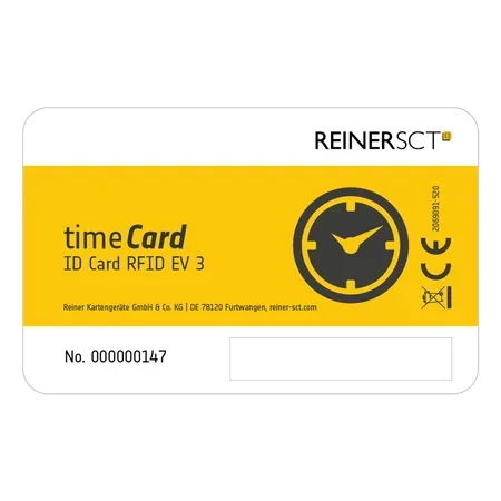 REINER SCT timeCard Premium Chipkarte 25 DES