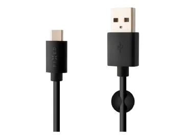 FIXED - USB-kabel - USB (hane) till 24 pin USB-C (hane) - USB 2.0 - 3 A - 2 m - up to 480 Mbps - svart
