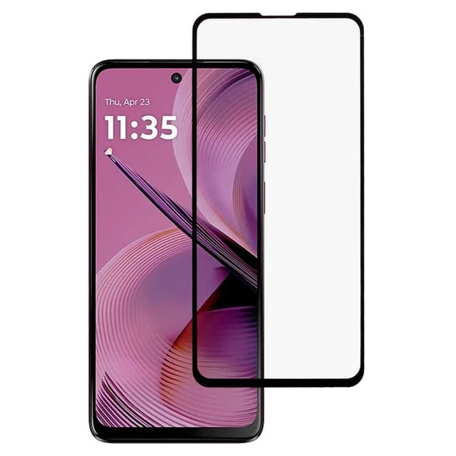 Skalo Motorola Moto G55 5G Heltäckande Skärmskydd Härdat Glas