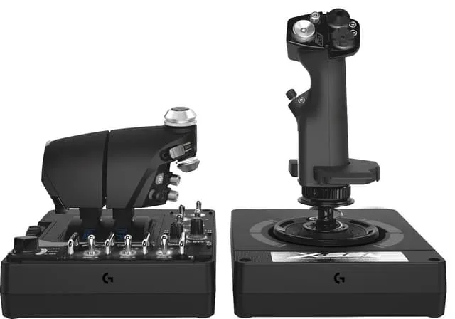 Logitech - G Saitek Pro Flight X56 Rhino