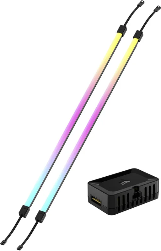 Corsair iCUE LINK LS350 Aurora RGB ljusremssats (2st)