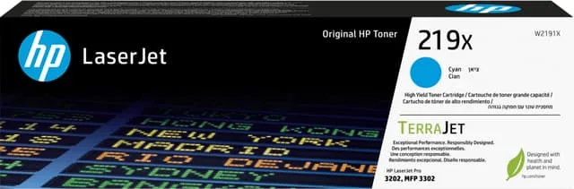 HP 219X - Lång livslängd - gul - original - LaserJet - tonerkassett (W2192X) - för Color LaserJet Pro MFP 3302fdn