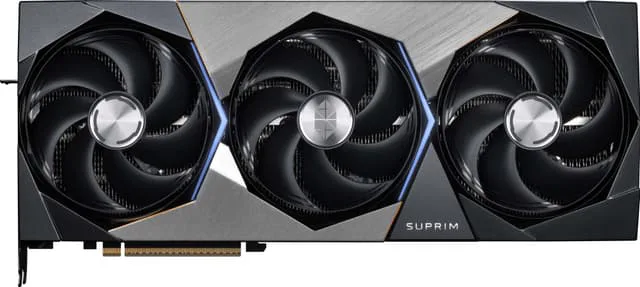 MSI GeForce RTX 5080 SUPRIM SOC 16GB grafikkort