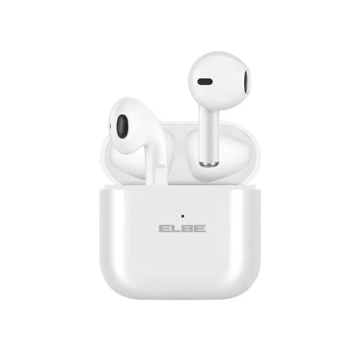 Elbe ABTWS-003-B Bluetooth TWS Hörlurar Vita