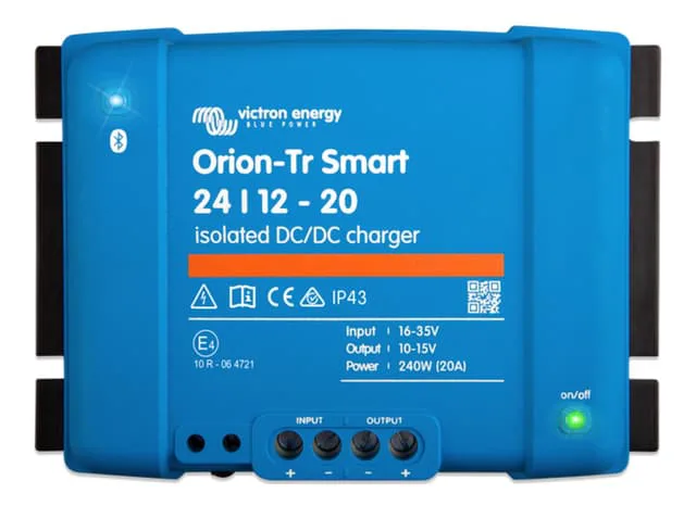DC/DC-laddare Victron Orion-Tr Smart 24/12-20A (240W) isolerad