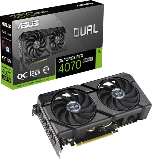Asus GeForce RTX 4070 Super Dual OC EVO