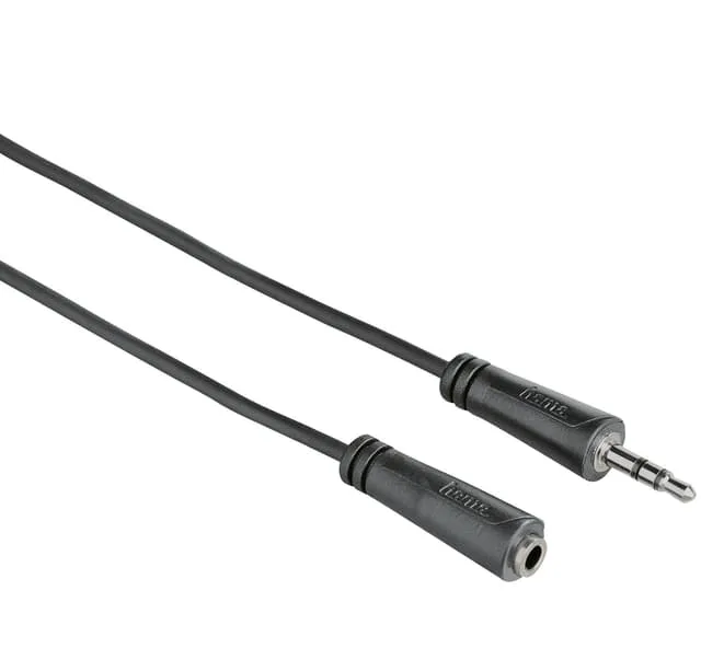 Hama 3.5 mm AUX-ljudförlängningskabel (5 m)