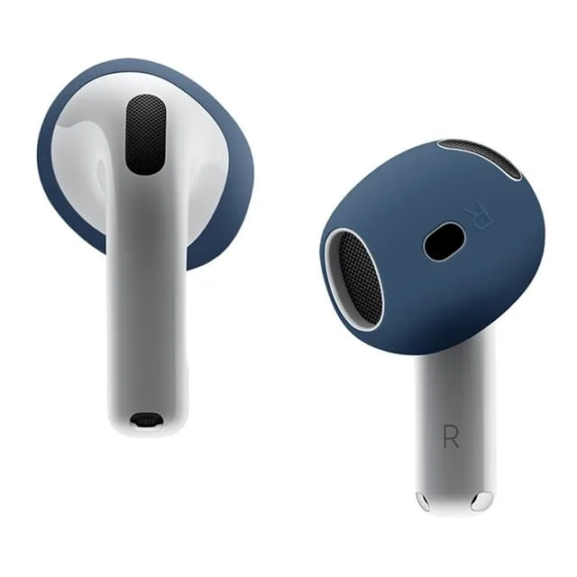 För AirPods 4 hörsnäckor Anti-slip silikonhölje Hörselkåpor Öronsnäckor