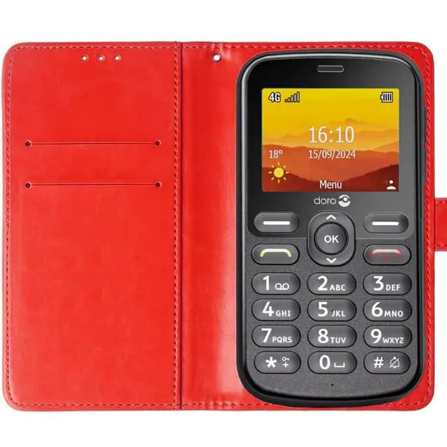 CaseOnline Mobilfodral 2-kort Doro Leva L11