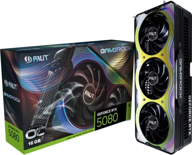 Palit GeForce RTX 5080 GameRock OC
