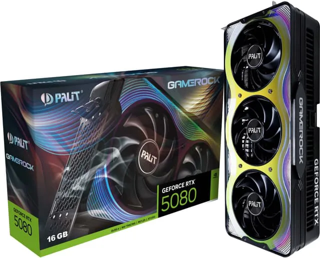 Palit GeForce RTX 5080 GameRock
