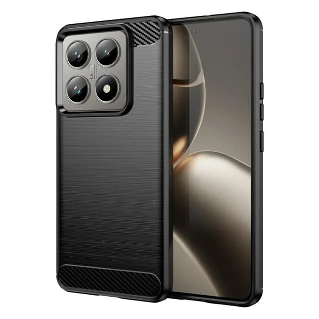 MTK För Xiaomi 14T / 14T Pro Karbon fiber texture Skal Baksida