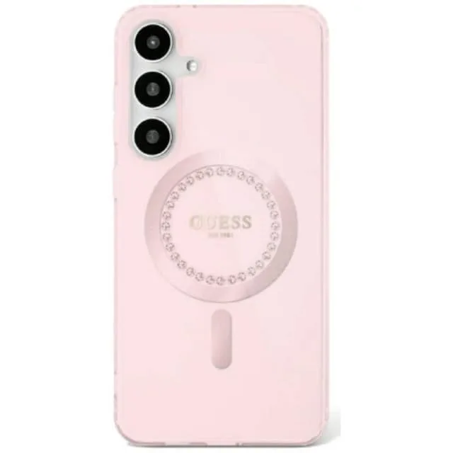 Guess Rhinestone MagSafe skal Samsung Galaxy S25