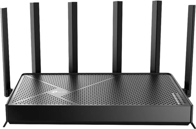 TP-Link Archer BE400 BE6500 Dual Band Wi-Fi 7-router, 2 portar, 2,5 G, VPN-klient och server, MU-MIMO, USB 3.0, WPA3, EasyMesh, HomeShield