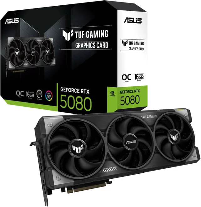 ASUS TUF Gaming GeForce RTX 5070 Ti 16 GB BTF White OC