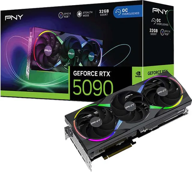 PNY GeForce RTX 5090 32GB ARGB 3X