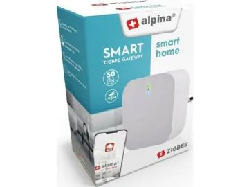 Alpina - Zigbee hub gateway för anslutning av enheter i denna standard