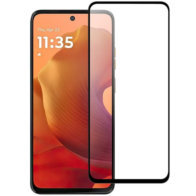 Skalo Motorola Moto G15 Heltäckande Skärmskydd Härdat Glas