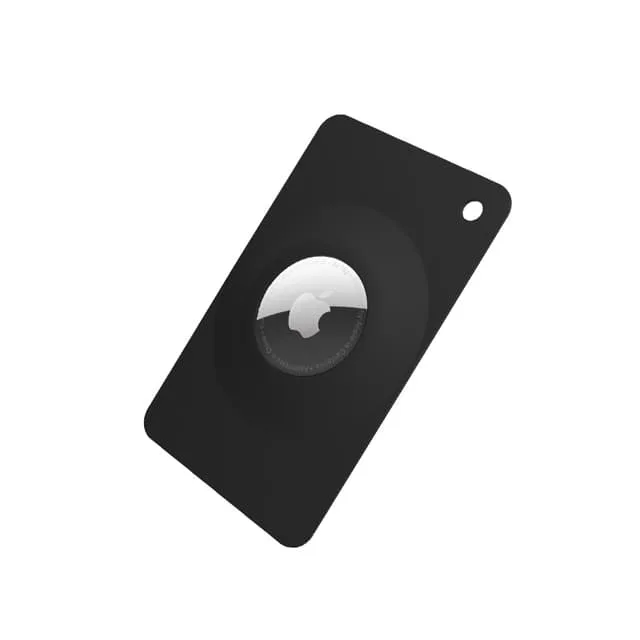 INF Kortformat skyddsfodral för Apple Airtag Svart