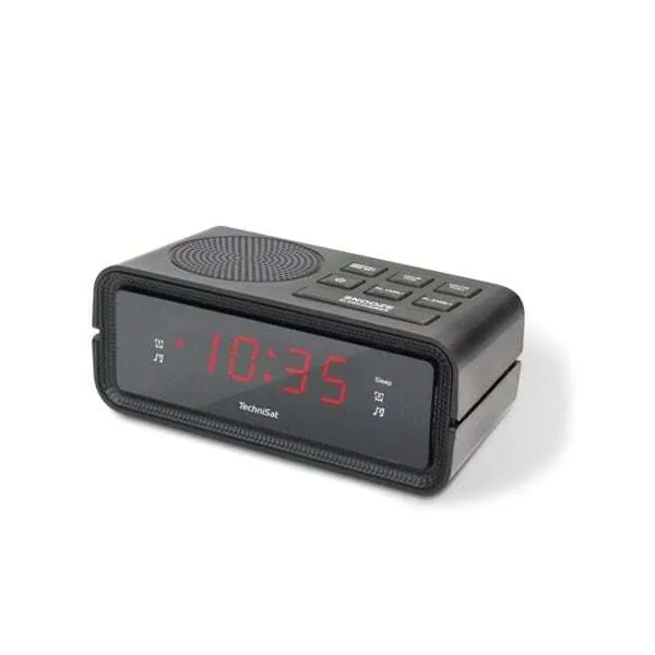 Technisat DIGICLOCK 2 klockradio med LED-display och FM-tuner