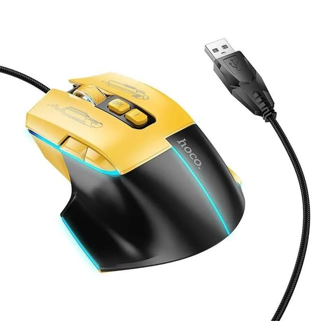Hoco Wired Gaming Mus USB-A 3600DPI