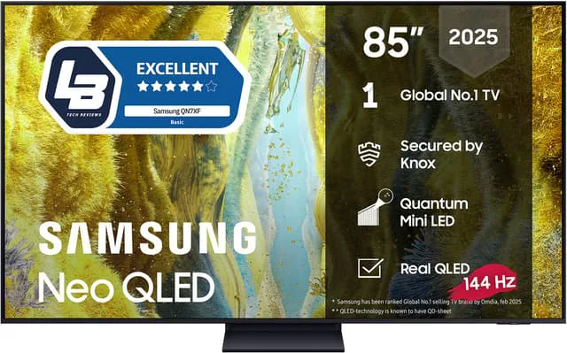 Samsung 85” QN77F Neo QLED 4K Edge MiniLED Smart TV