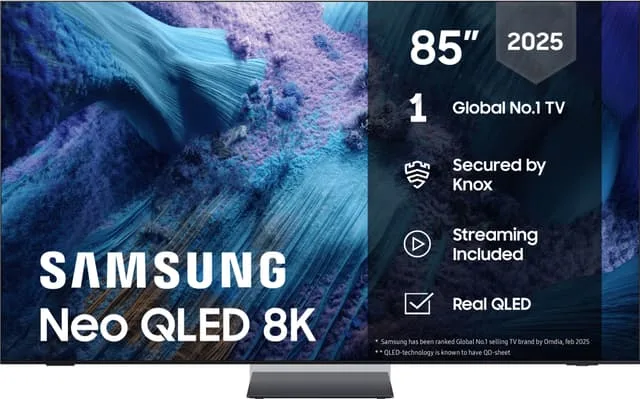 Samsung 85" QN990F Neo QLED 8K Mini LED Smart TV