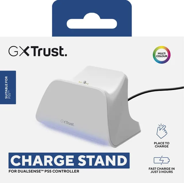 Trust GXT255W PS5 DualSense Controller laddningsställ