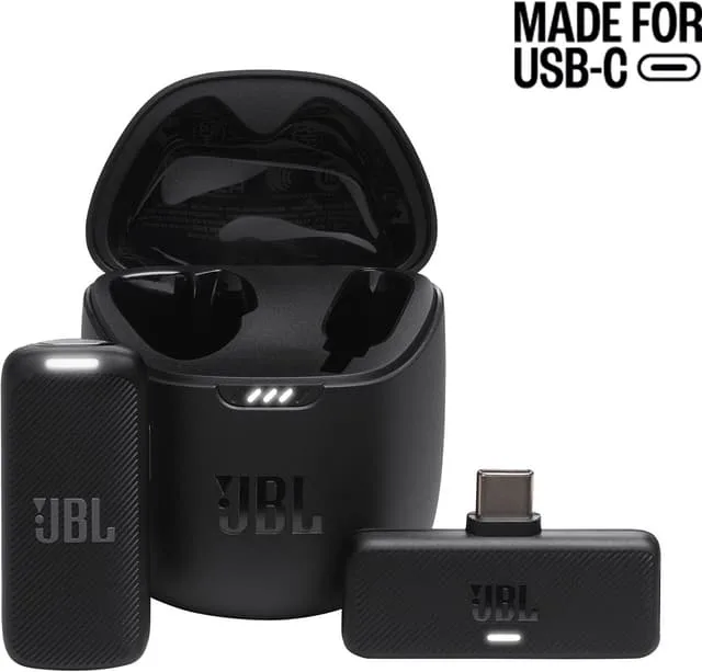 JBL Quantum Stream trådlös clip-on mikrofon
